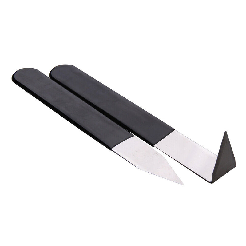 8PCS Stainless Steel Ceramic Clay Sculpture Wax/Rubber Handle DIY Ceramic Carving