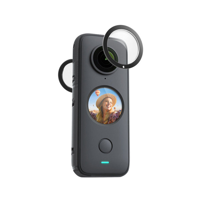 Panoramic Lens Guards Action Camera Lens Protective Cap Cover for Insta360 Onex2