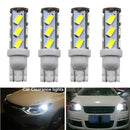 Light Bulbs COB License Plate Light Car LED Reading Bulbs T10 W5W Dome Map