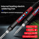 13pcs Electric Weld Soldering Iron Pencil Adjustable 60W LCD Display Repair