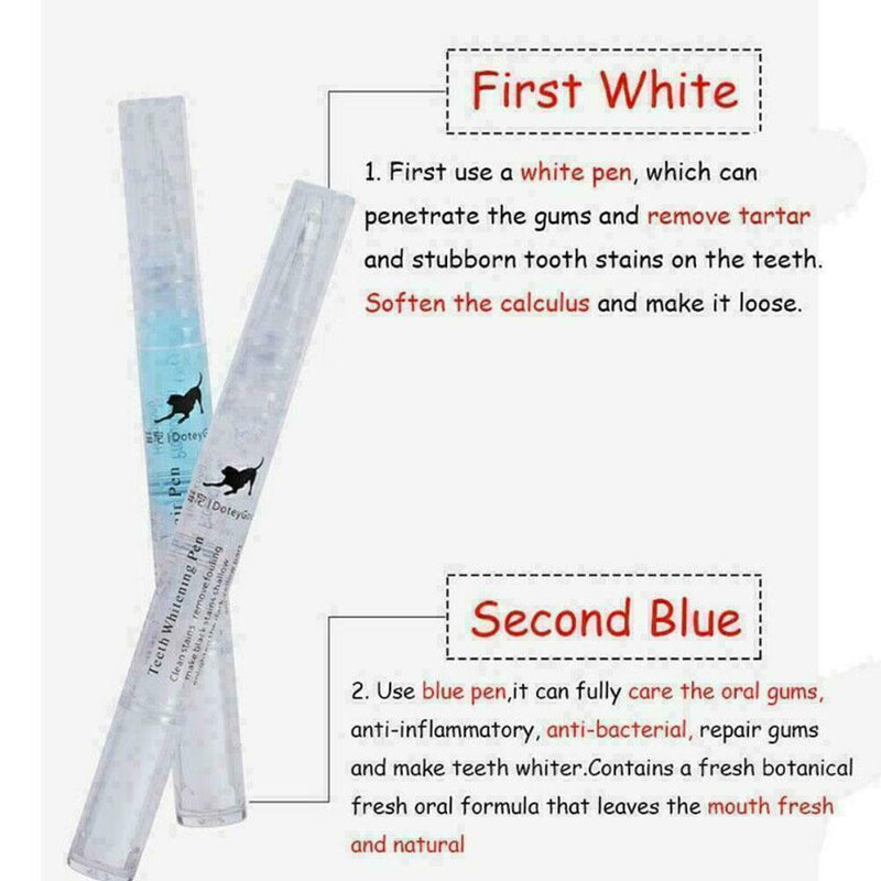 Pet Teeth Cleaning Repair Tubes Kit Dog Tartar Dental Cleaning