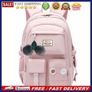 Nylon College Middle High School Backpack Large Capacity School Book Bag Mochila