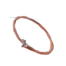 6pcs steel wire guitar strings for acoustic Folk guitar parts accessories