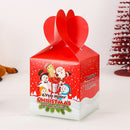 Snowman Kids Favors Candy Box Christmas Decoration Xmas Bags Paper Carrier