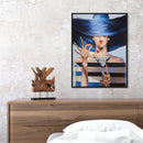 Acrylic Oil Painting By Numbers Fashion Girl Digital Picture Home Wall Decor
