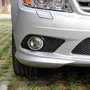 Front Bumper Fog Light Grille for Mercedes Benz C-Class W204 08-10 (1 Pair)