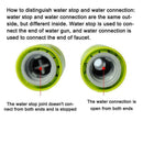 Universal Garden Watering Water Hose Pipe Tap Plastic FAST Connector D2ED I6Q3