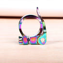 MTB Bike Seatpost Clamp Aluminum Alloy Road Bicycle Seat Tube Clip (34.9mm)