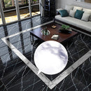 2pcs Waterproof Baseboard Kitchen Self-Adhesive Line Wall Stickers (D)