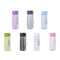 Transparent Square Tea Milk Fruit Water Cup 500ml For Sports Bottles Water Q0S8