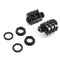 10Pcs 6PIN 6.35mm Microphone Female Stereo Audio Socket Jack Connector