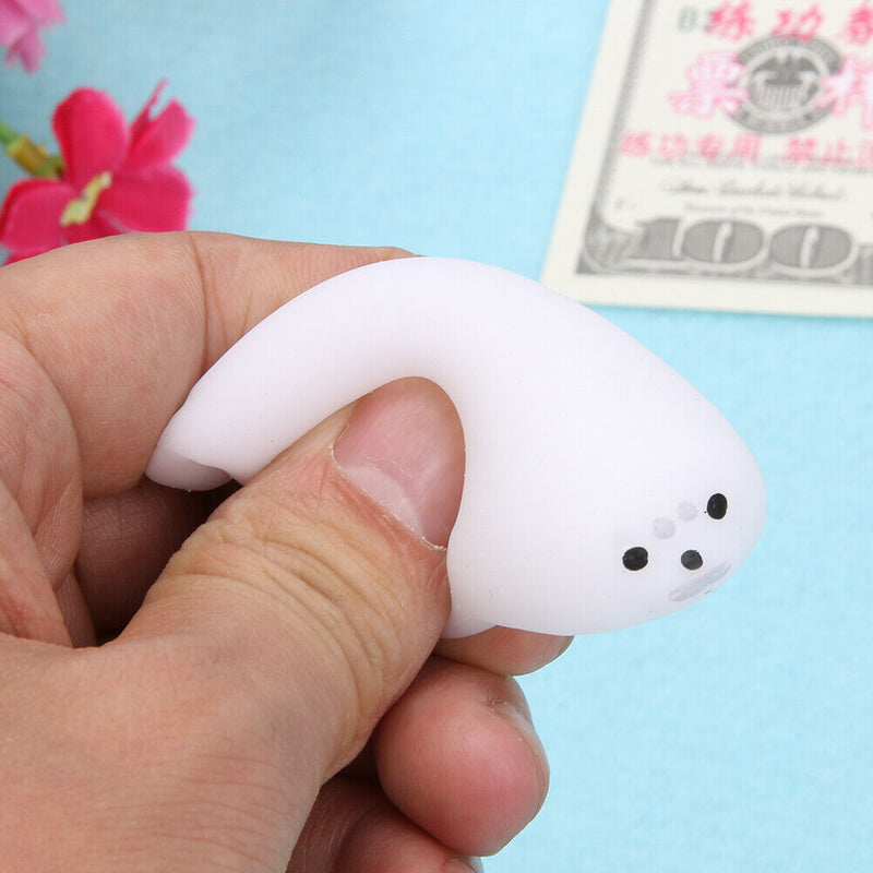 1pcs Cute Mini Squeeze Stretchy Animal Heal Stress Small Seal