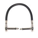 Right Angle 6.35mm Mono Male to Male Guitar Effect Pedal Instrument Patch Cable