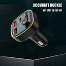 1X Car Wireless Bluetooth Compatible Transmitter Player Charger Adapter Car H9Z9