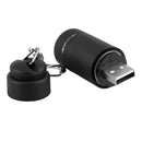 LED Portable Flashlight Key Chain Outdoor Waterproof Hiking Camping Torch Lig