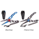 Pliers Scissors Portable Line Lure Cutter Fishing Tools (Titanium Grey)