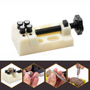 Walnut Watch Carve Bench Clamp Parallel Sculpture Craft Fix Plier (White)