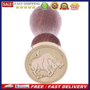 12 Constellations DIY Retro Wood Stamp Insurance Sealing Wax Seal/Taurus