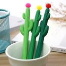 Cute Cactus Design Gel Pen Writing Pen Office School Sale Gift Supplies U0J2