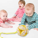 Infant Hand Catching Cloth Ball Crib Rattles Soft Bedside Rotating Plush Toys