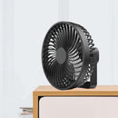 Rechargeable 3 Gears Adjustable Personal USB Desk Fan Portable Desktop Tabl