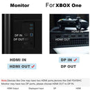 Display Port Female HDTV Laptop Converter USB Powered HDMI to DP Cable Adapter
