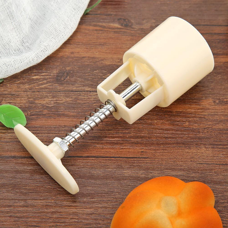 7pcs Stamps Round Mooncake Mould Hand Pressed Cake Decor Kitchen DIY Baking