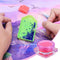 Diamond Painting Kit Glue Clay with Box Point Drill Beads Pen Mud (Purple)
