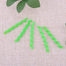 5pcs Bicycle Brake Cable Protector Anti-friction Bike Line Wrap(Green) Newly