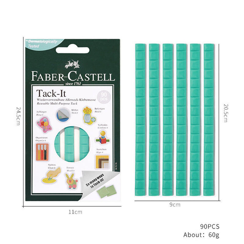 Nail Stand Sticky Non-Toxic Plasticine Clay Fix Glue Nail Art Tool (Green) Newly