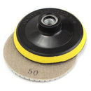 4 inch Kit Diamond Polishing Pads Garden Marble Polishing Grinding Discs Set