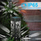 6pcs LED Solar Light Waterproof Hollow Lawn Stake Lamp Garden Decor (White)
