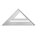 7 inch Triangle Ruler Angle Protractor for Building Framing Tools (Grey) Newly