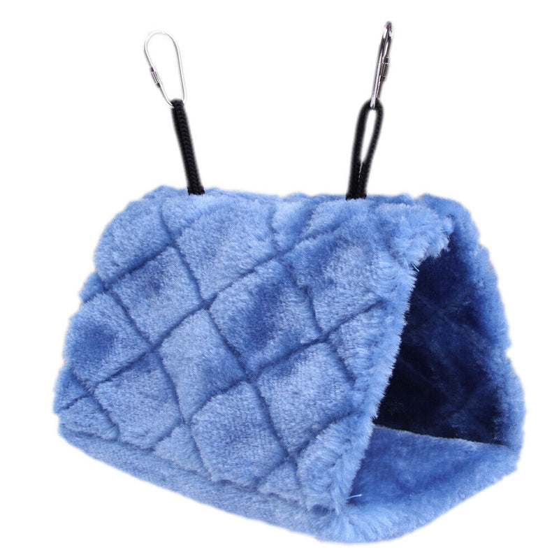 Fuzzy Snuggle Bird Parrot Shed Hammock Hanging Cave Warm Hut Nest