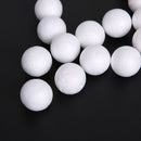 20pcs Fondant Cake Die Round Foam Flower Flower Tool Accessories(2cm)