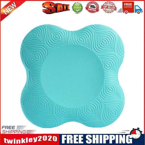 Yoga Knee Pad Elbow Hands Wrist Cushion for Plank Fitness (Light Green 1pc)