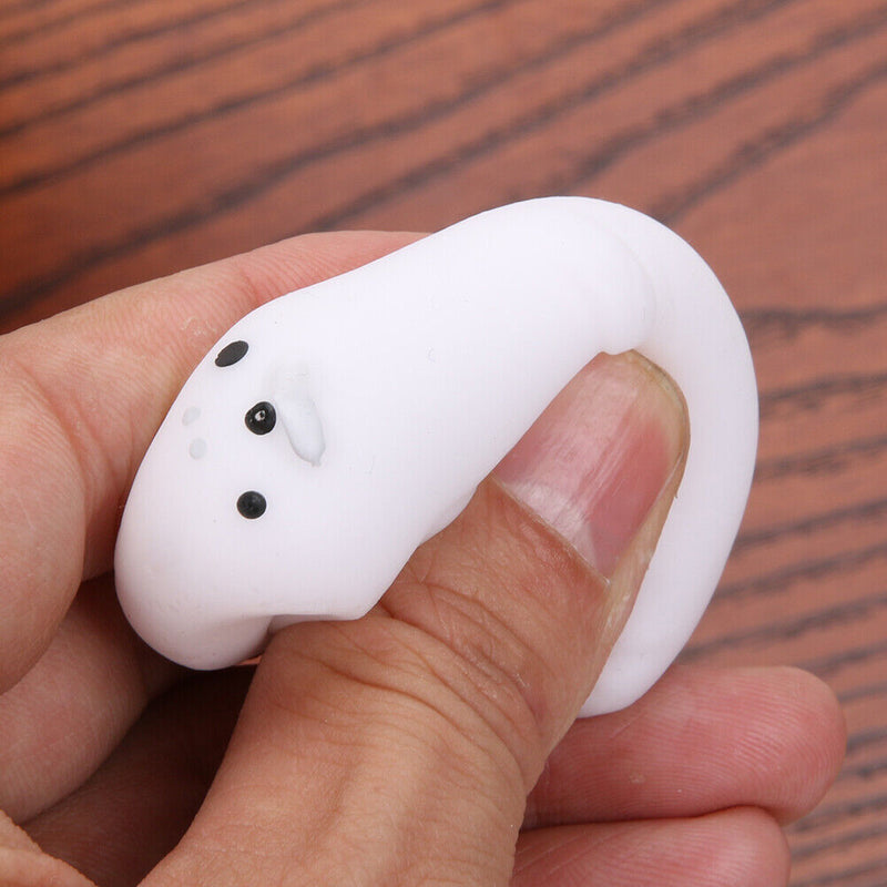 1pcs Squishy Cute Mini Squeeze Stretchy Animal Heal Stress Sleeping Seal