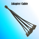 Computer Cooler Cooling Fan Splitter 6 PIN to 6x4PIN 12V Power Cable Wire