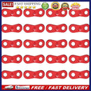 20pcs Outdoor Camping Tent Parachute Cord Rope Buckle Cord Buckle Fastener Ki