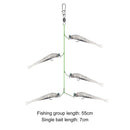 #A Soft Fishing Lures Group Set PVC Artificial Bait Worm Crankbait Accessories