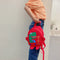 #A Cute Cartoon Dinosaur Baby Backpacks School Bags Adjustable Animals Kid Backp