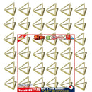 Creative Triangle Shape Paper Clip - Special-Shaped for Business Card (02) Newly
