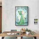 Angel Woman DIY Part Drill Special-Shaped Diamond Painting Mosaic (YX266)