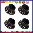 4x Electric Guitar Potentiometer Knobs Cap Guitar Speed Volume Tone Control