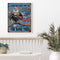 Retro Animal Poster Oil Paint By Numbers Kits Canvas DIY Picture Hand Painted