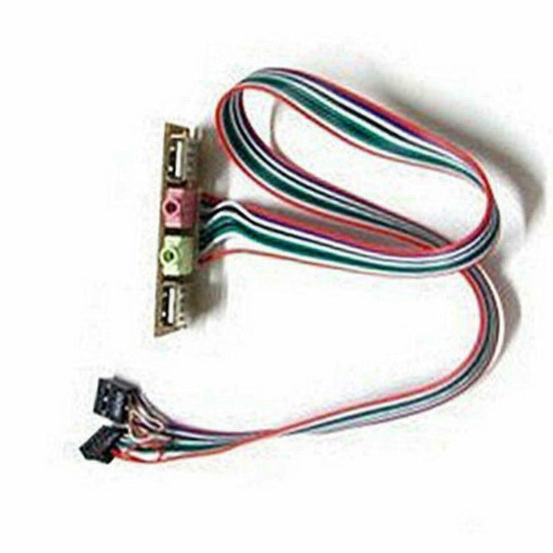 Case Front USB+Audio Interface Board 6.8cm Line-carrying Access Tool T3E0