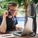 Antistatic Hair Styling Comb Salon Barber Hair Cutting Brush with Curved Hook