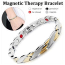 Twisted Dragon Pattern Bangles Detachable Magnetic Therapy Couple Bracelets