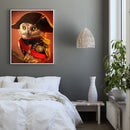 Oil Painting By Numbers Acrylic Handmade Art Owl Digital Picture for Home Decor