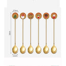 With Gift Box Tableware Coffee Spoons Dinnerware Set Dessert Stirring Spoon